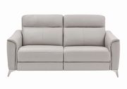 Power recliner sofa in gray leather / pvc by Coaster additional picture 6