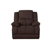 Power motion sofa upholstered in brown performance fabric by Coaster additional picture 16