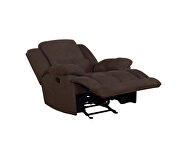 Power motion sofa upholstered in brown performance fabric by Coaster additional picture 17