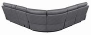 6 pc power2 sectional in gray breathable leatherette by Coaster additional picture 3