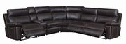 6 pc power2 sectional in brown breathable leatherette by Coaster additional picture 5