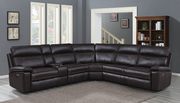 6 pc power2 sectional in brown breathable leatherette by Coaster additional picture 8