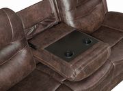 Power2 sofa in chocolate faux suede by Coaster additional picture 9