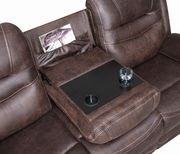Power2 sofa in chocolate faux suede by Coaster additional picture 10