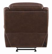 Power2 glider recliner in chocolate faux suede by Coaster additional picture 4