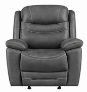 Power2 glider recliner chair in faux suede by Coaster additional picture 6