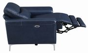 Power recliner chair in leather / pvc by Coaster additional picture 3