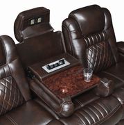 Power2 sofa in top grain espresso leather by Coaster additional picture 7