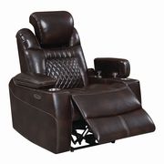 Power2 recliner in espresso top grain leather by Coaster additional picture 7