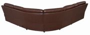 6 pc power2 sectional in chocolate leather / pvc by Coaster additional picture 3