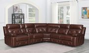 6 pc power2 sectional in chocolate leather / pvc by Coaster additional picture 8