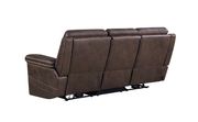 Power2 sofa in brown performance suede additional photo 2 of 8