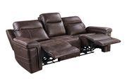 Power2 sofa in brown performance suede by Coaster additional picture 6