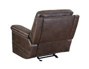 Power2 glider recliner in suede fabric by Coaster additional picture 2