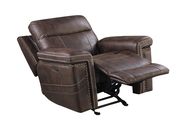 Power2 glider recliner in suede fabric by Coaster additional picture 8