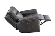 Power2 glider recliner in charcoal performance suede by Coaster additional picture 4