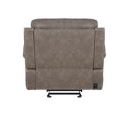 Power2 glider recliner in taupe suede fabric by Coaster additional picture 5
