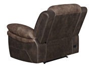 Power motion sofa in chocolate and dark brown exterior by Coaster additional picture 17
