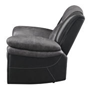 Power recliner in charcoal and matching black exterior additional photo 4 of 10