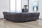6 pc power2 sectional in charcoal faux suede by Coaster additional picture 13