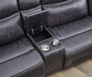 6 pc power2 sectional in charcoal faux suede by Coaster additional picture 16