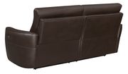 Casual dark brown power sofa by Coaster additional picture 6