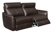 Casual dark brown power sofa by Coaster additional picture 7