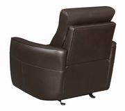 Casual dark brown power^2 glider recliner by Coaster additional picture 3