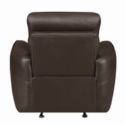 Casual dark brown power^2 glider recliner by Coaster additional picture 4