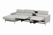 4 pc power2 sectional in gray leatherette by Coaster additional picture 5