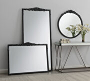 Glossy black mantel mirror by Coaster additional picture 2