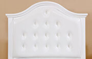 Button tufted white finish twin bed by Furniture of America additional picture 13