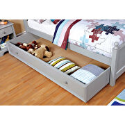 Transitional style gray finish twin bed by Furniture of America additional picture 5