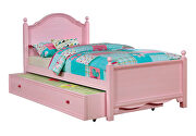 Transitional style pink finish twin bed by Furniture of America additional picture 17