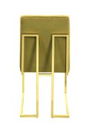 Modern mustard and gold dining chair by Coaster additional picture 3