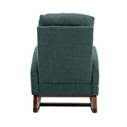 Comfortable rocking chair in emerald by La Spezia additional picture 6