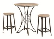 Practical bar set for small dining area by Coaster additional picture 2