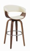 Contemporary light walnut bar table by Coaster additional picture 2