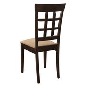Gabriel cappuccino dining chair by Coaster additional picture 2