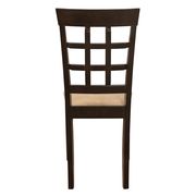 Gabriel cappuccino dining chair additional photo 5 of 6
