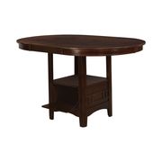 Cherry finish counter height dining table w/ leaf additional photo 2 of 1