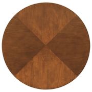 Round casual black/cherry dining table by Coaster additional picture 2