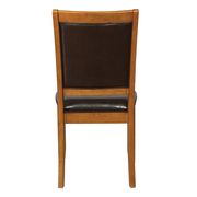 Casual deep brown dining chair additional photo 4 of 4