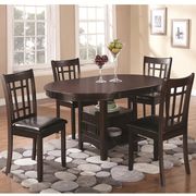 Casual style oval dining w/ extension by Coaster additional picture 6