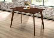 Retro style brown dining table by Coaster additional picture 8