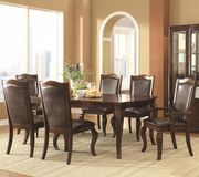Modern design formal table in brown by Coaster additional picture 2