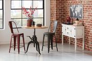 Lahner traditional red counter chair by Coaster additional picture 2