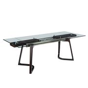 Glass top exension dining table by Coaster additional picture 3
