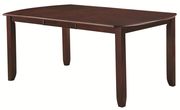 Casual style brown dining table w/ extension by Coaster additional picture 2