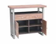 Spring creek industrial natural walnut server by Coaster additional picture 2